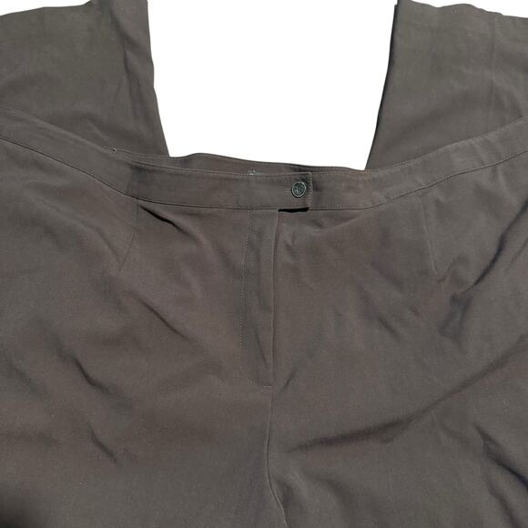 Maggie Barnes Right Fit Chocolate Brown Stretch Dress Pants, Plus Size 32W, NWOT - Picture 1 of 5